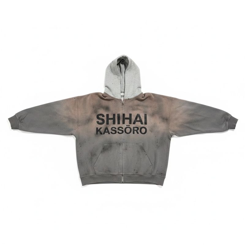 Shihai Sun Dried Grey Zip