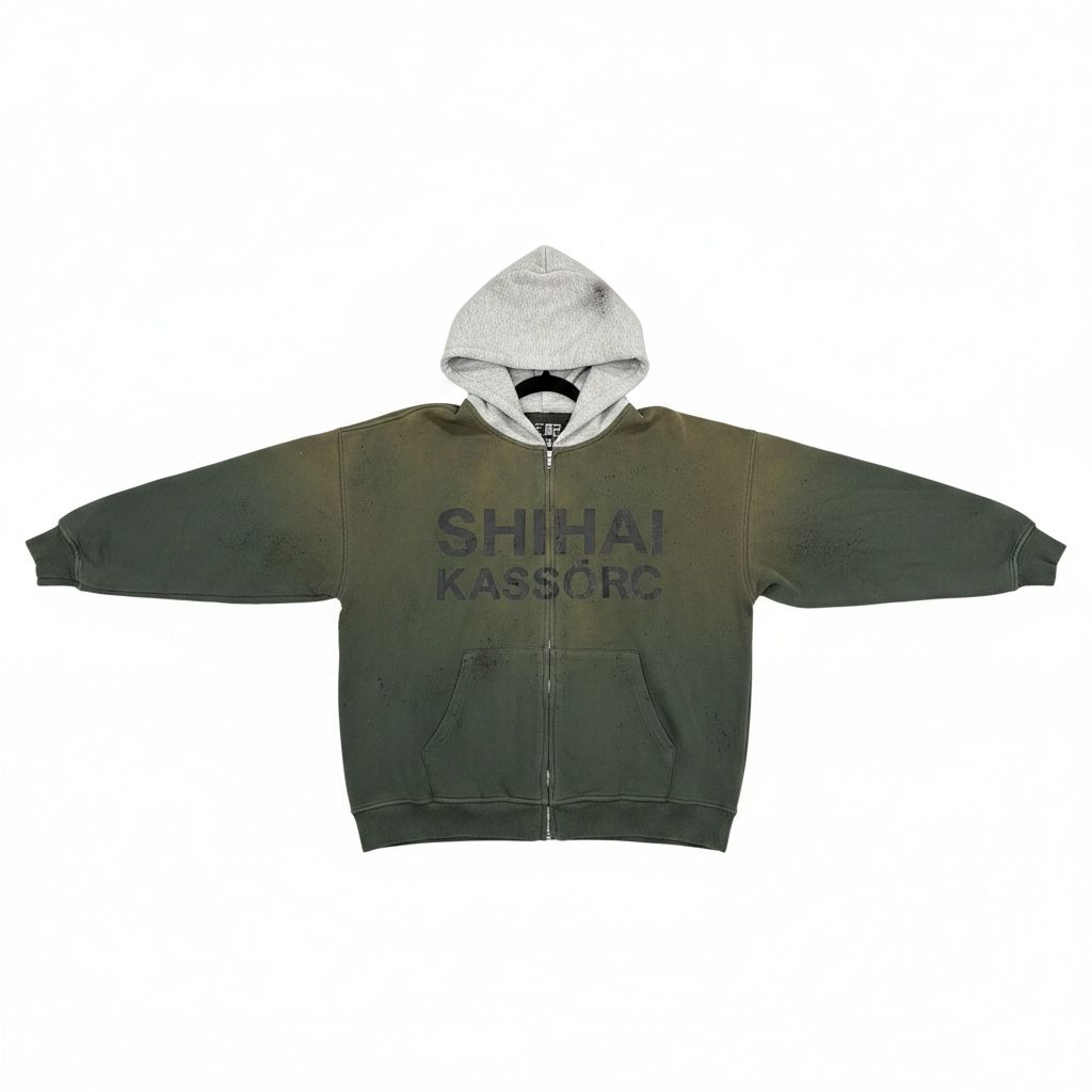 Shihai Sun Dried Green Zip