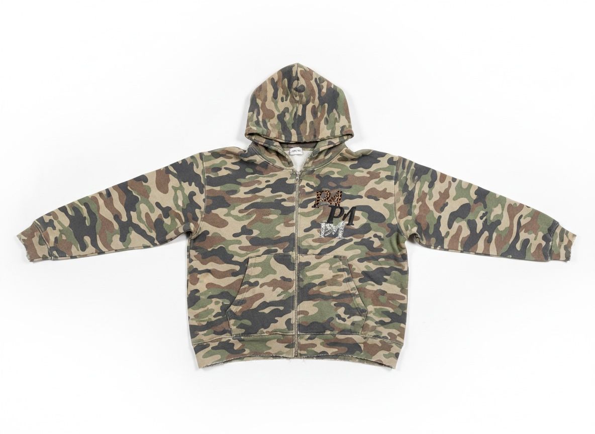 Profit Minded Leather Patch Camo