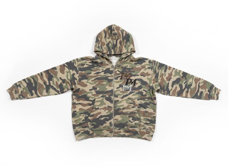 Profit Minded Leather Patch Camo