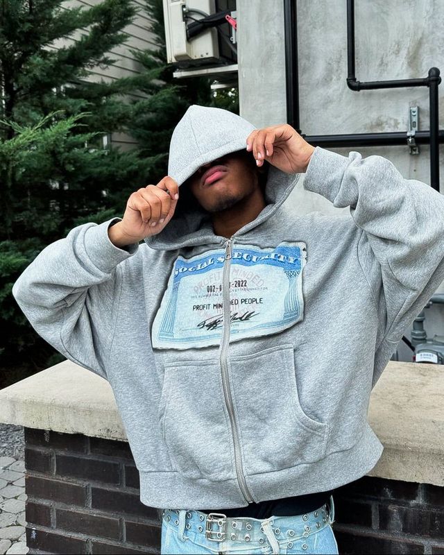 Profit Minded SSN Zip Grey