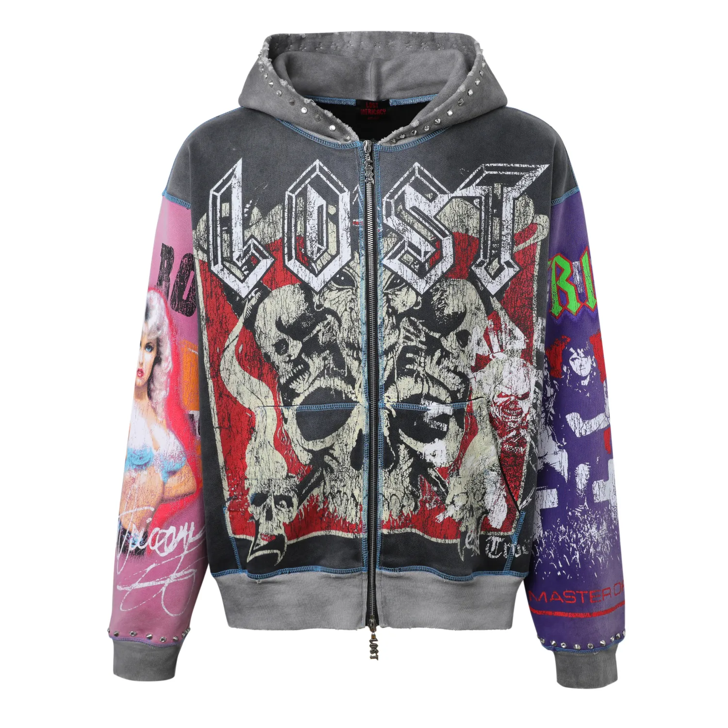 Lost Intricacy Split World Zip