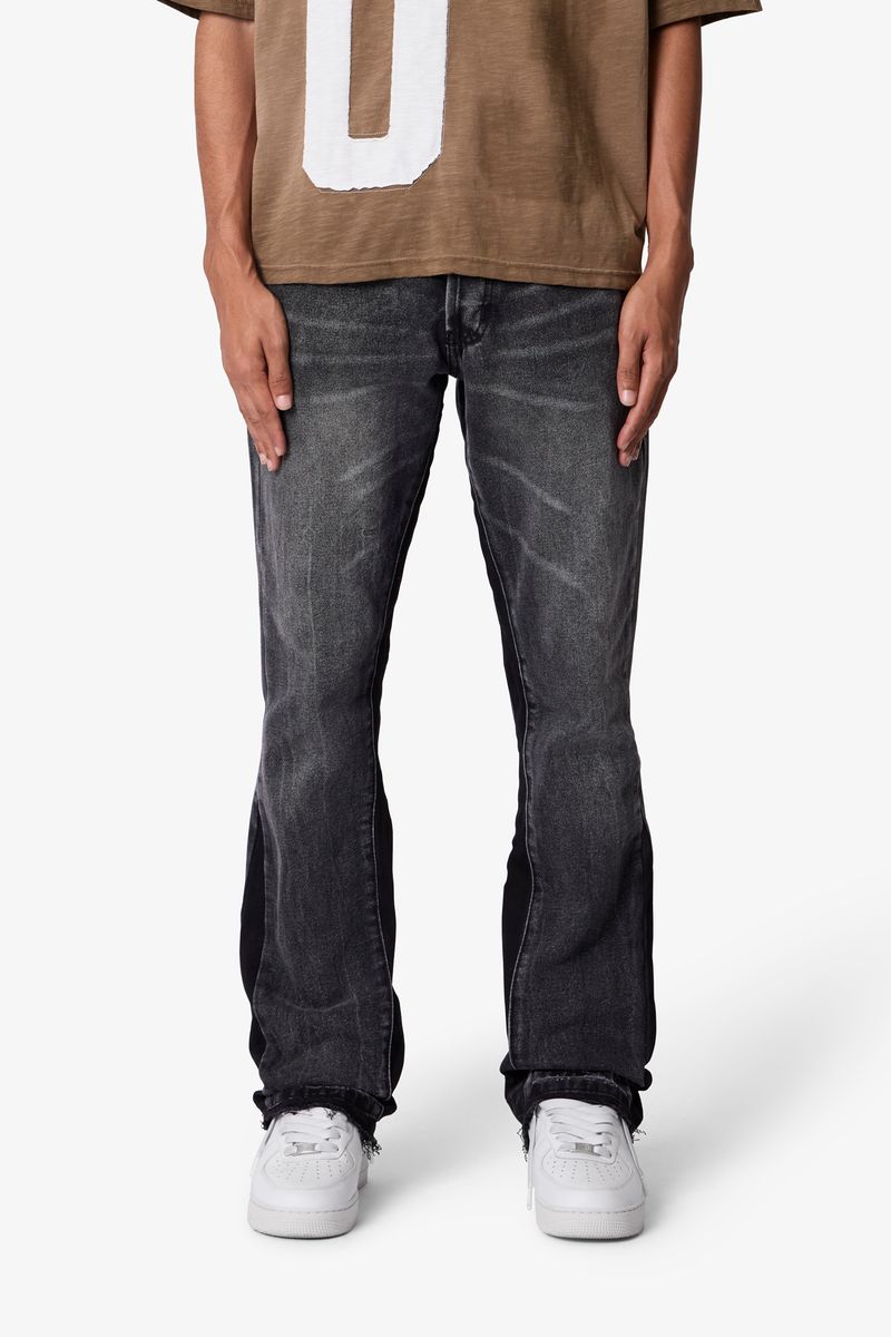 MNML B484 Flare Denim - Vintage Black
