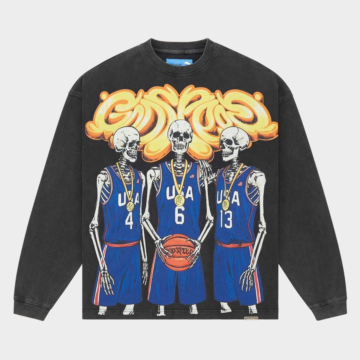 Godspeed II Dream Team LS Black Wash