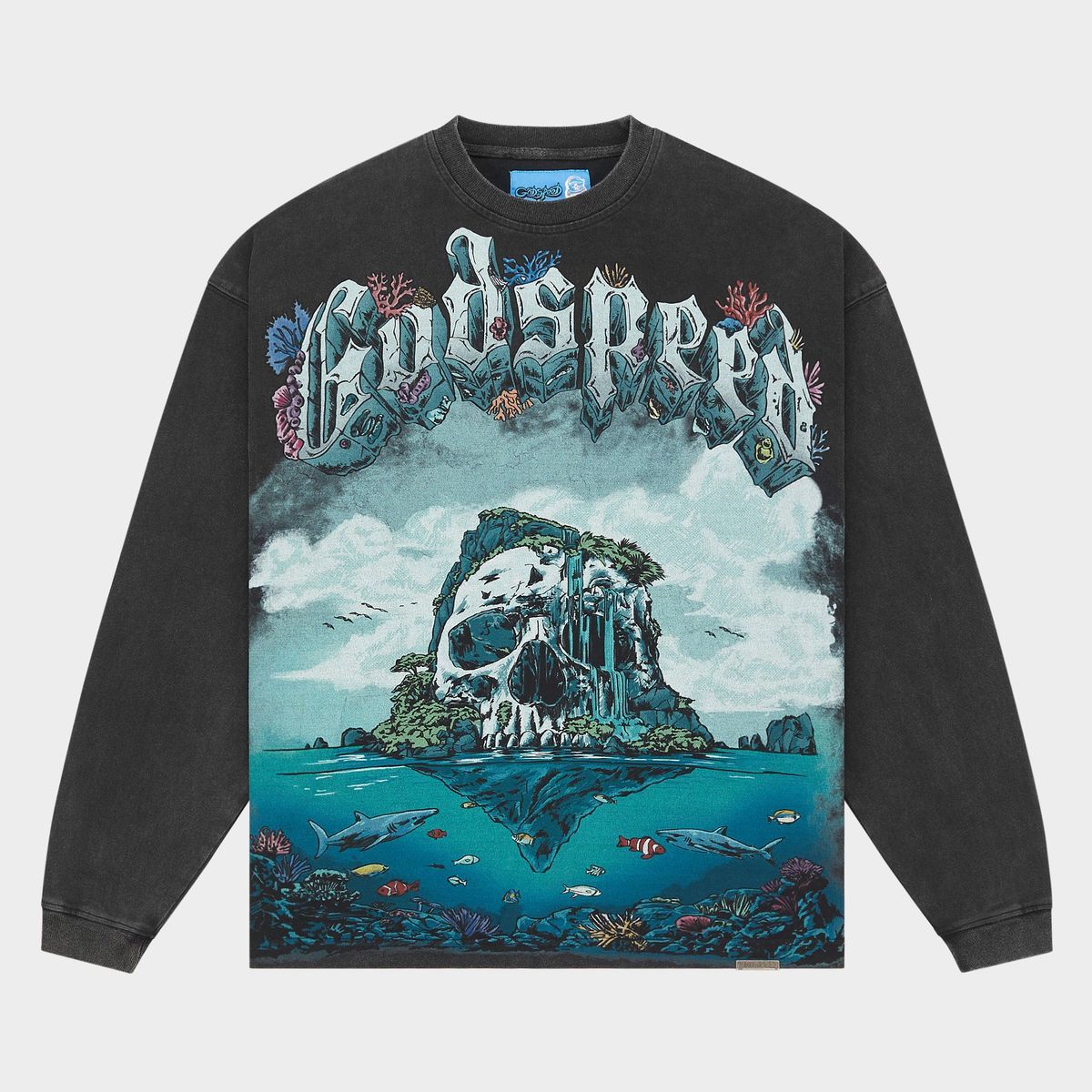 Godspeed Island II LS Tee