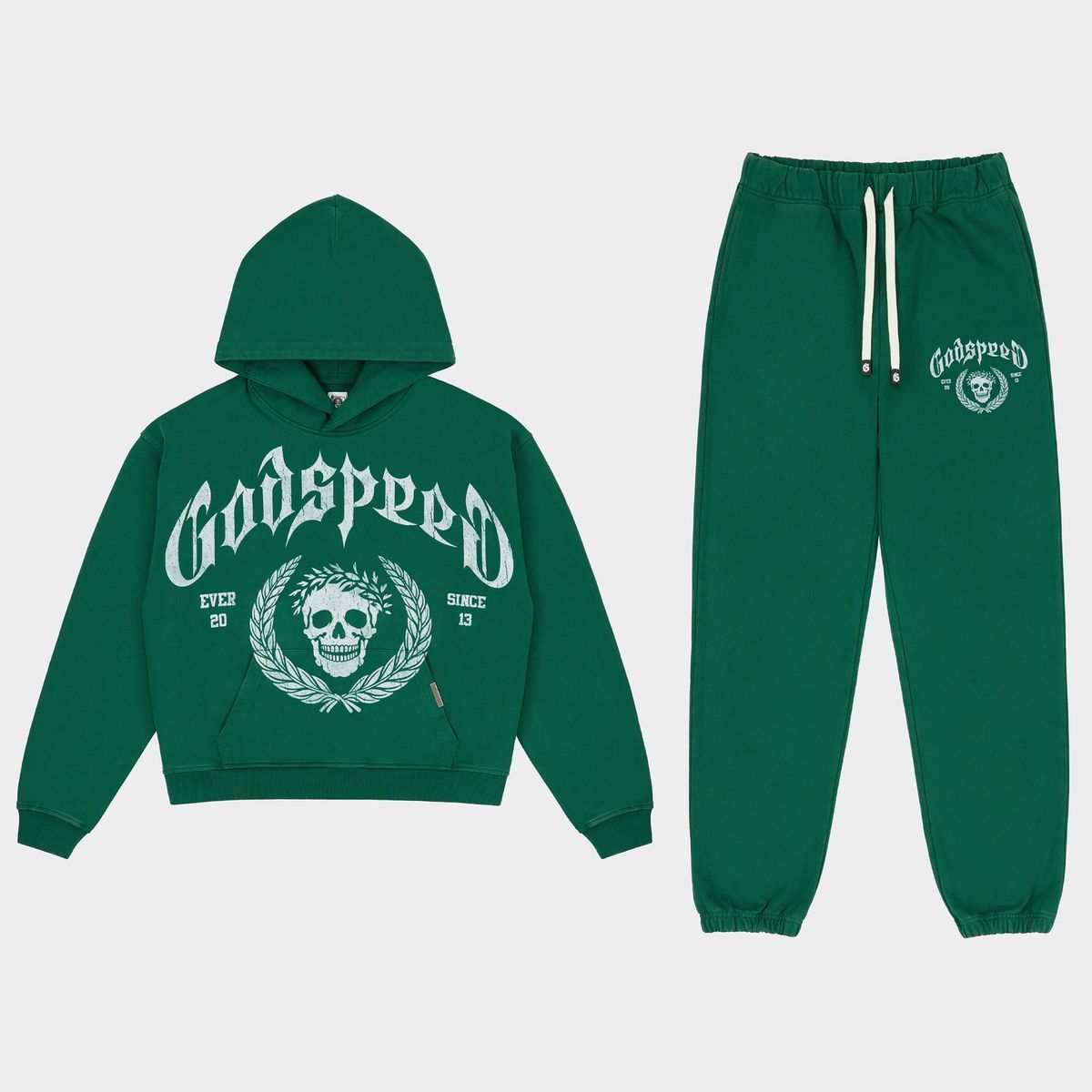 Godspeed Victor Crest Sweatsuit Green