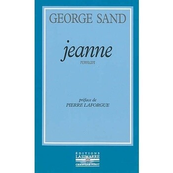 Jeanne est le roman d'une jeune bergère de La Marche, native de Toull, antique cité gauloise, puis romaine, qui est engagée comme servante à la petite ville voisine de Boussac. Trois hommes la désirent : Marsillat, un avocat en quête de bonnes fortunes paysannes, Guillaume de Boussac, un jeune aristocrate mélancolico-rêveur, sir Arthur, un riche Anglais au cœur noble. Ce dernier ne souhaite qu'une chose, épouser la jeune fille, mais elle se refuse obstinément au mariage au nom d'un vœu qu'elle a fait autrefois. L'histoire se termine tragiquement par le mort de Jeanne, qui, pressée ignoblement par Marsillat, se précipite par une fenêtre pour lui échapper, et qui ne survit que fort peu à la commotion. Jeanne est "un cœur simple". A Travers elle s'invente une figure héroïque et symbolique du peuple. Fade et pastoure, elle ouvre le monde à la poésie. Contre la prose décevante de la société contemporaine, Sand avec ce roman campagnard et socialiste atteste que "la mission de l'art est une mission de sentiment et d'amour" .

"L'art n'est pas une étude de la réalité positive; c'est une recherche de la vérité idéale"