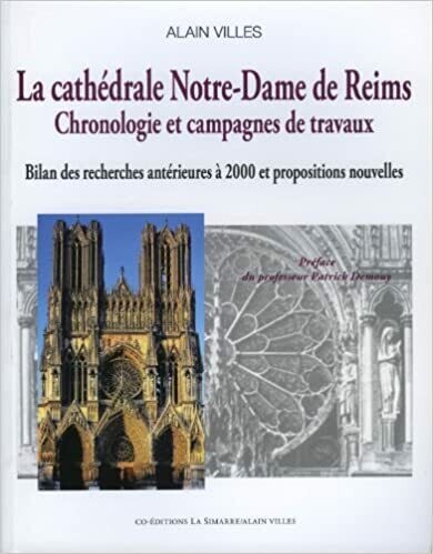 La cathédrale Notre-Dame de Reims.

Alain Villes.

Cet ouvrage, réalisé par un spécialiste de l'architecture gothique, résume les recherches menées jusqu'en 2008 sur un monument majeur, qui a suscité de nombreuses discussions de la part des meilleurs historiens de l'art d'Europe et d'Amérique et propose une chronologie nouvelle, à l'épreuve des faits et de la critique scientifique.

Elaboré sur plus de trente ans, l'ouvrage livre de très nombreux croquis, relevés d'architecture, reconstitutions archéologiques, recontitutions archéologiques, et s'appuie sur une large couverture photographique, sur les documents d'archives et sur une bibliographie considérable, qui intègre les données des sources écrites et le contexte de l'église des sacres. Il traite également la question des influences nombreuses et diverses, exercées par la cathédrale de Reims dans l'Europe gothique, du début du 13 -ème à la fin du 15 -ème siècle.
