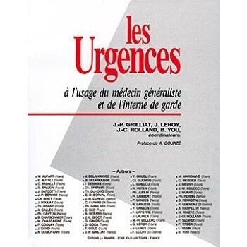 LES URGENCES - J.leroy ; J.P Grilliat