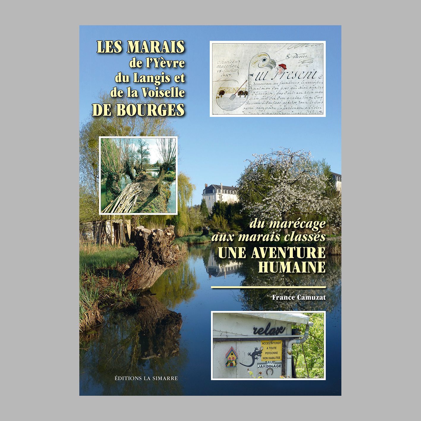 Du marécage aux marais classés d'aujourd'hui, c'est la longue histoire d'un combat tranquille, patient mais incessant entre l'homme et la nature pour se partager l'espace et faire de ces lieux une terre féconde. Si les envies et les besoins ont évolué, la passion et l'amour de ces marais restent palpables car au-delà du travail qu'ils exigent et des attraits qu'ils offrent, ils ont la faculté précieuse de rapprocher les hommes. Accompagnant son père locataire d'une parcelle aux Pains Perdus, l'auteur a connu très tôt ce marais. Bien des années plus tard, rejoignant l'Association des Maraichers de Bourges naissantes, il a l'opportunité de rencontrer des hommers et des femmes riches d'expérience....