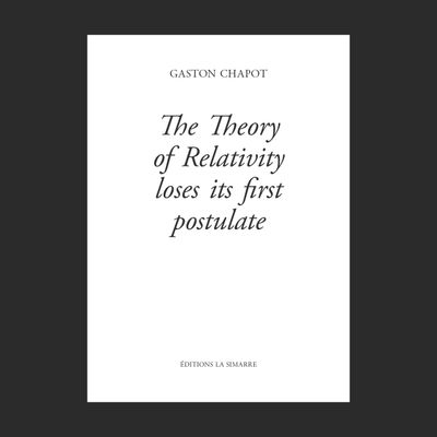 The theory of relativity loses its first postulate