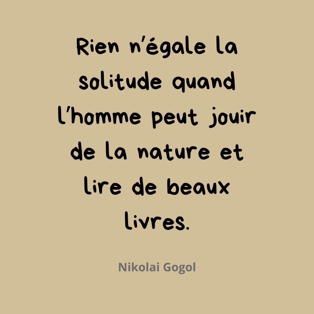 Citation Nikolai Gogol