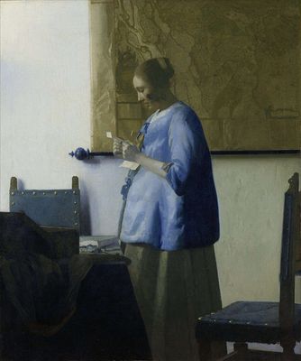 Vermeer – Femme lisant une lettre