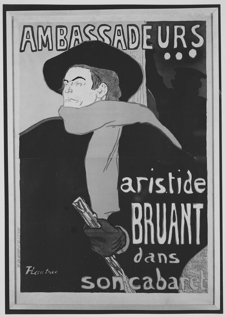 Aristide Bruant par Toulouse-Lautrec Aristide Bruant par Toulouse-Lautrec