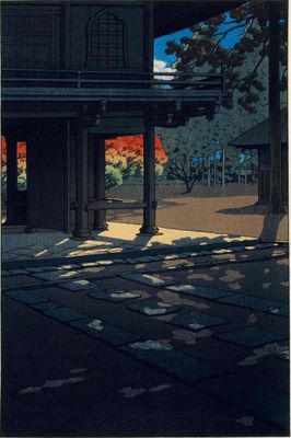 Sérénité Japonaise : Temple Heirin-ji par Hasui Kawase