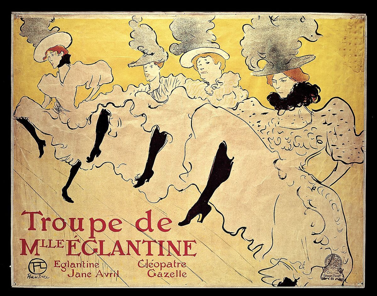 Troupe de Mlle Églantine par Toulouse-Lautrec Troupe de Mlle Églantine par Toulouse-Lautrec