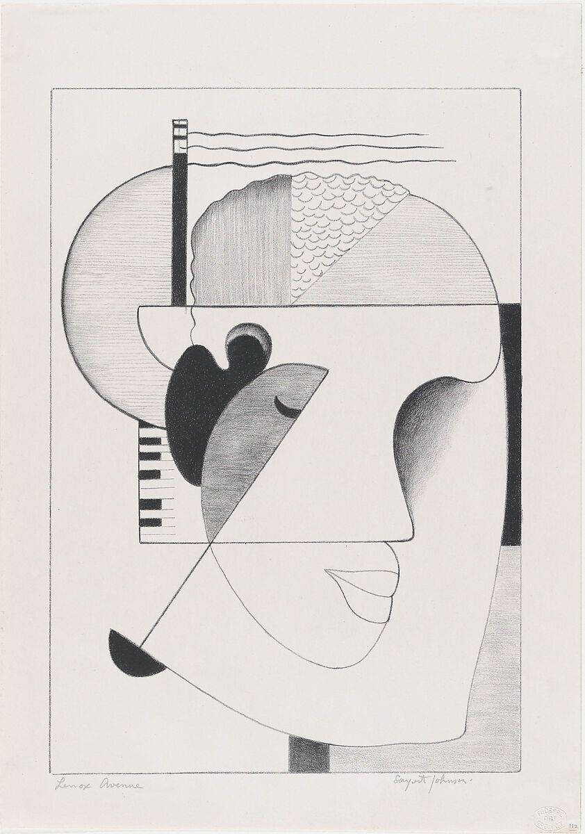 Lenox Avenue – Sargent Johnson (v. 1938) Lenox Avenue – Sargent Johnson (v. 1938)