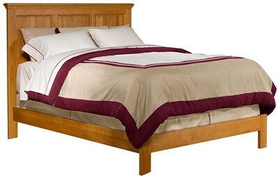 Alder Shaker Panel Bed