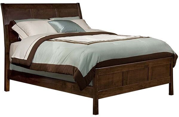 Alder Heritage Sleigh Bed