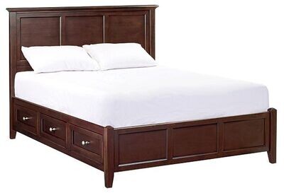 Alder McKenzie Petite Storage Bed