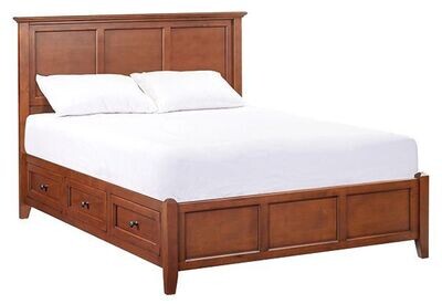 Alder McKenzie Petite Storage Bed