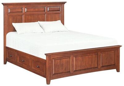 Alder McKenzie Mantel Storage Bed Alder McKenzie Mantel Storage Bed