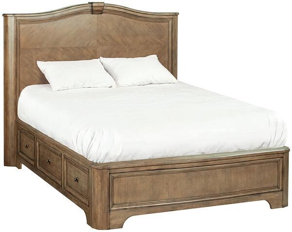Alder Stonewood Storage Bed