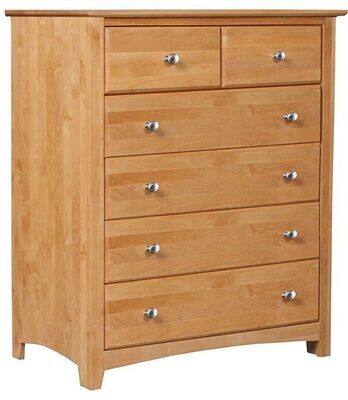 Alder 6 Drawer Chest