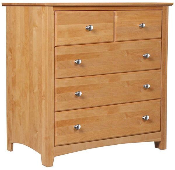Alder Shaker 5 Drawer Chest