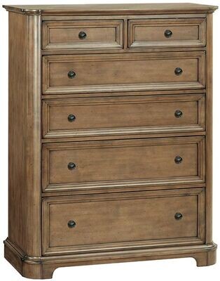 Alder Stonewood 6 Drawer Chest Alder Stonewood 6 Drawer Chest