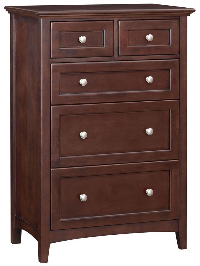 Alder McKenzie 5 Drawer Tall Chest
