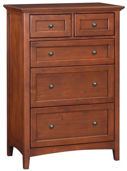 Alder McKenzie 5 Drawer Tall Chest