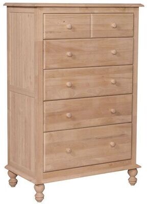 Parawood Cottage 5-Drawer Chest