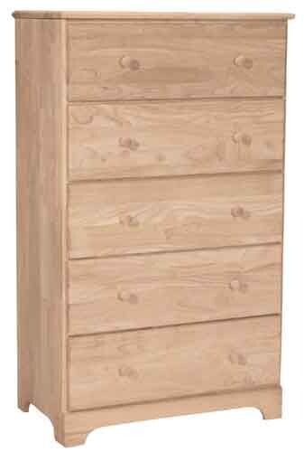 Parawood 5 Drawer Chest