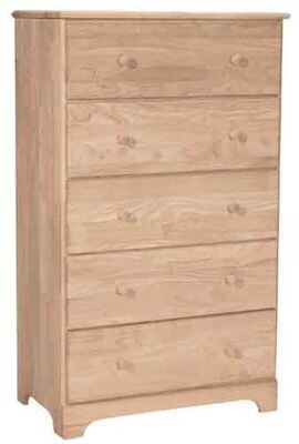 Parawood 5 Drawer Chest