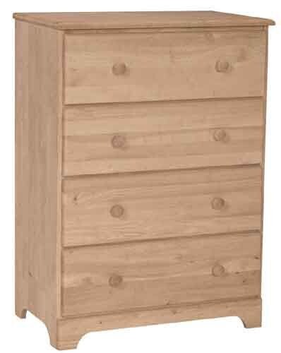 Parawood 4 Drawer Chest