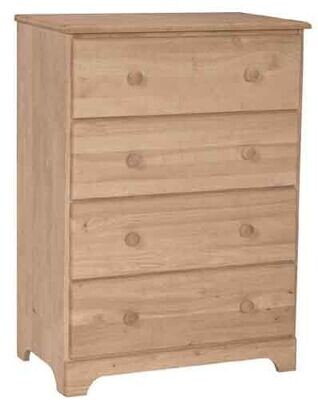 Parawood 4 Drawer Chest Parawood 4 Drawer Chest