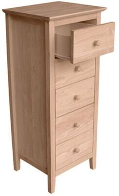 Parawood Brooklyn 5 Drawer Lingerie Chest