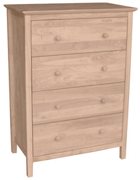 Parawood Brooklyn 4 Drawer Chest