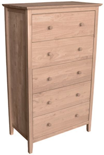 Parawood Brooklyn 5 Drawer Chest