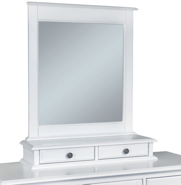 Parawood Cottage Mirror, Beach White