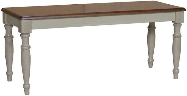 Parawood Bench, Willow & Espresso