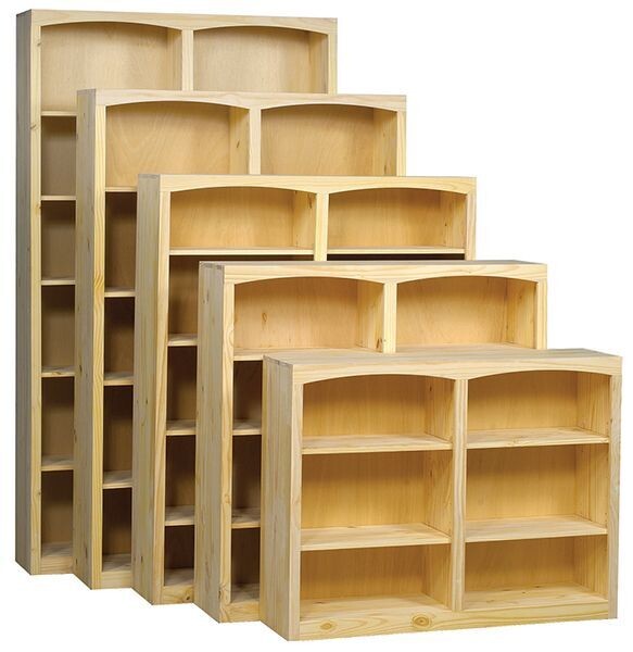 Pine 48 Inch Bookcase