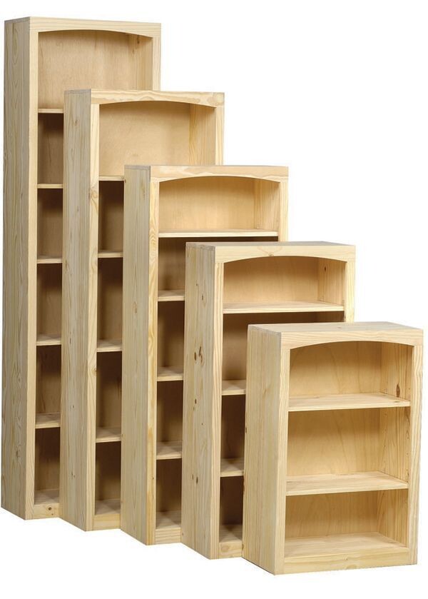 Pine 24 Inch Bookcase