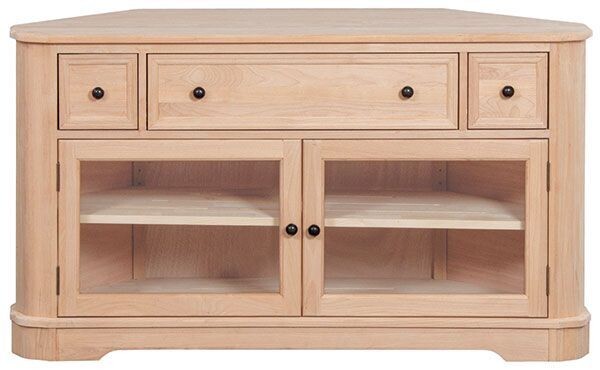 Alder McKenzie 54 Inch Corner Media Console