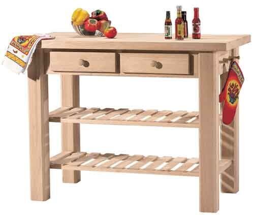 Parawood Super Kitchen Island