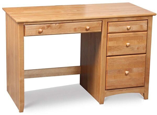Alder 4 Drawer Desk