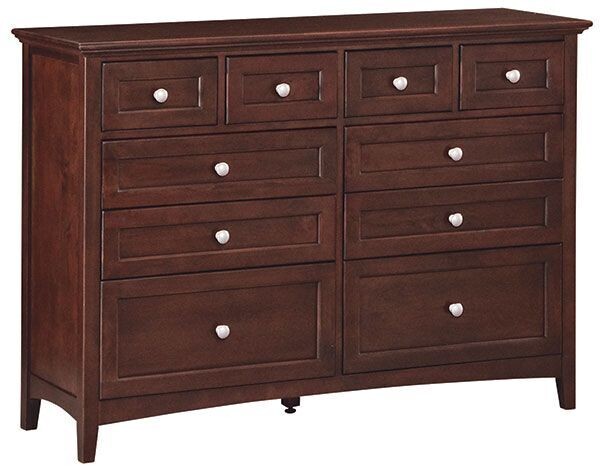 Alder McKenzie 10 Drawer Dresser