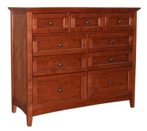 Alder McKenzie 9 Drawer Dresser