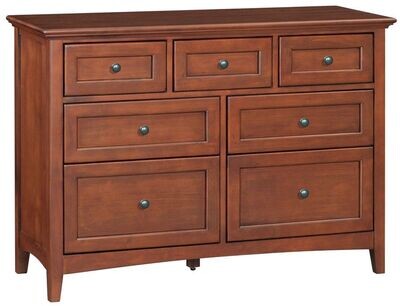 Alder McKenzie 7 Drawer Dresser
